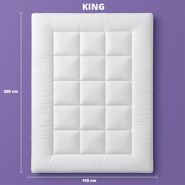 CloudComfy™ Premium Mattress Topper (10 cm)